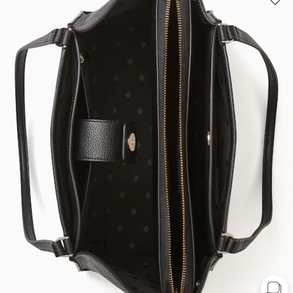 Kate Spade Brim Laptop Tote 

COLOR:
Black - Picture 9 of 16
